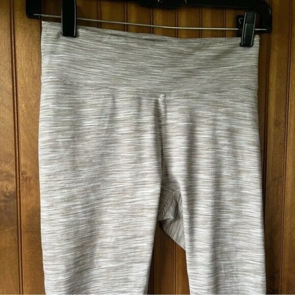 Outdoor Voices Heather Beige Leggings- Women Size Small